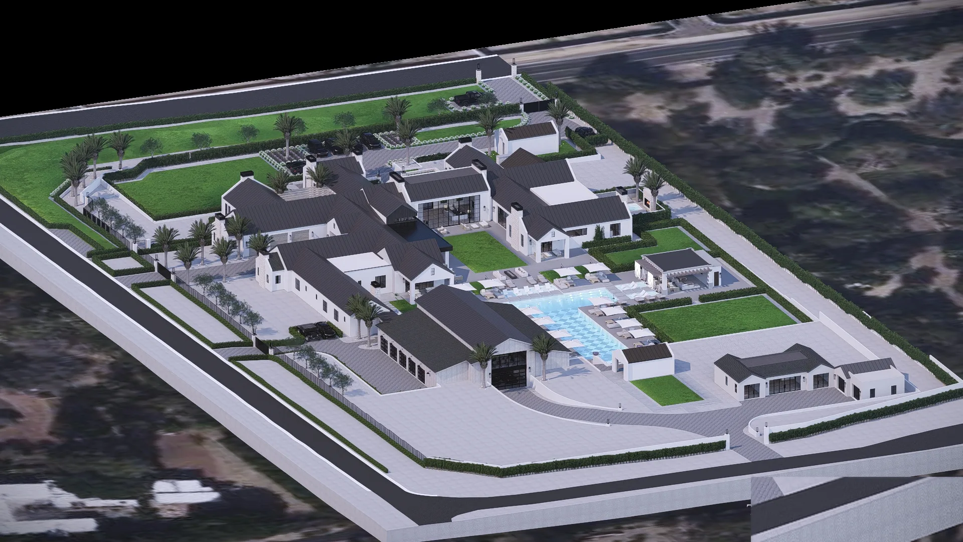 Full Compound Aerial Angle 2